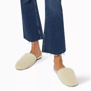 AEYDE Kelly Shearling Slippers EUC Size 36 (6 US)